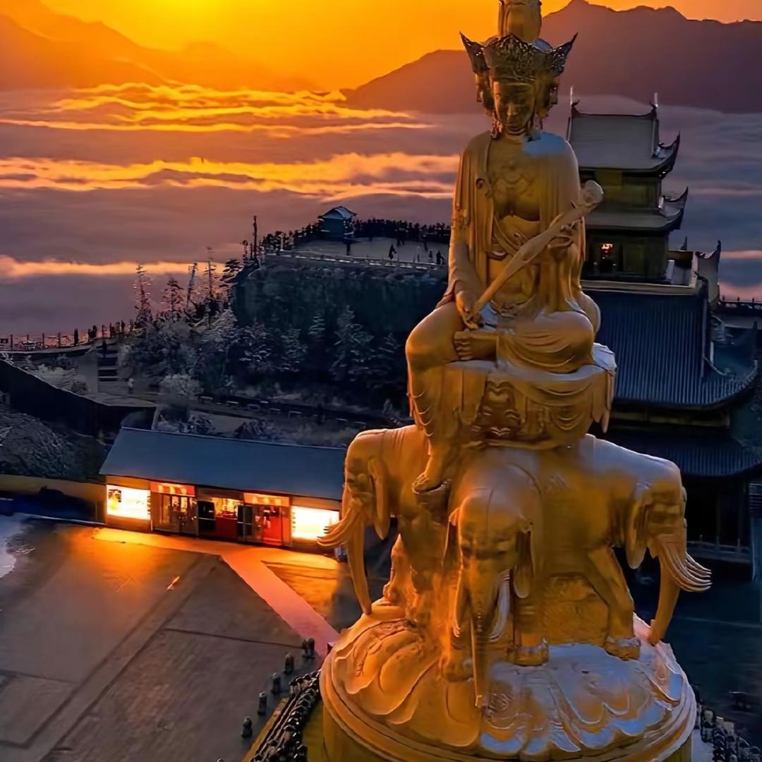 普陀山九华山五台山峨眉山祈福商务