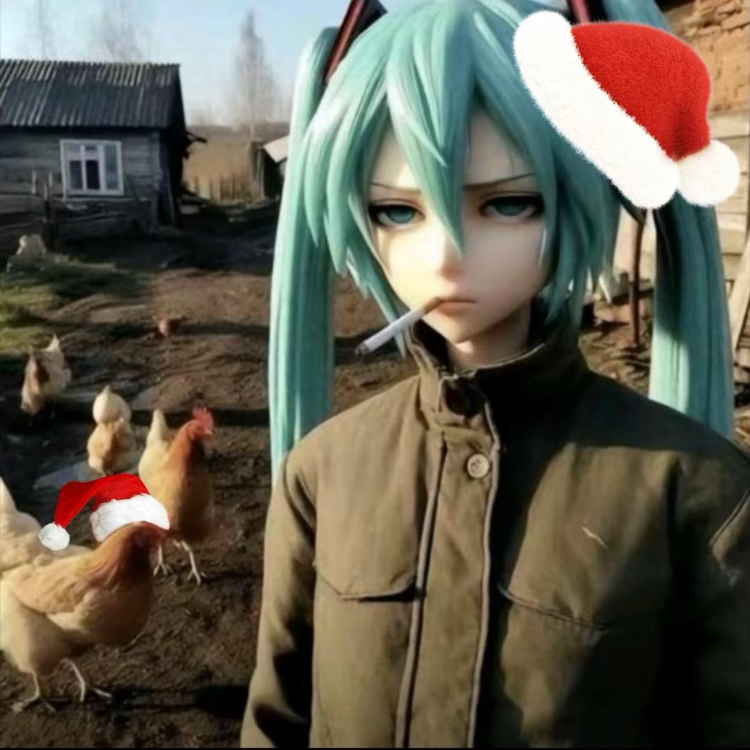 忧郁的喂鸡小子