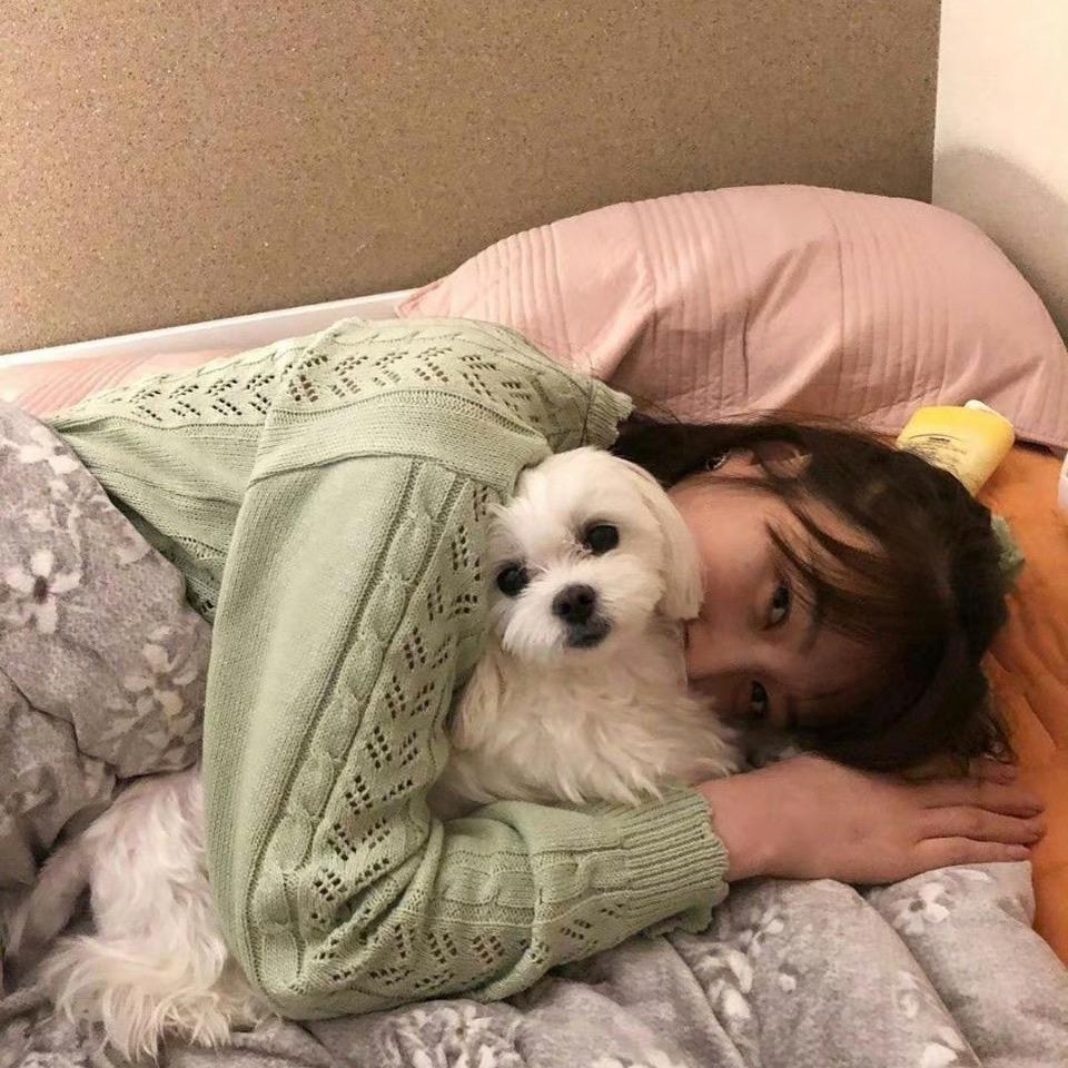 有一点蓝