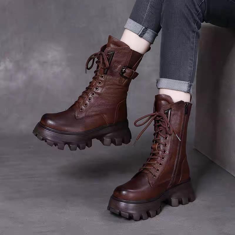 温州砚棋真皮女鞋