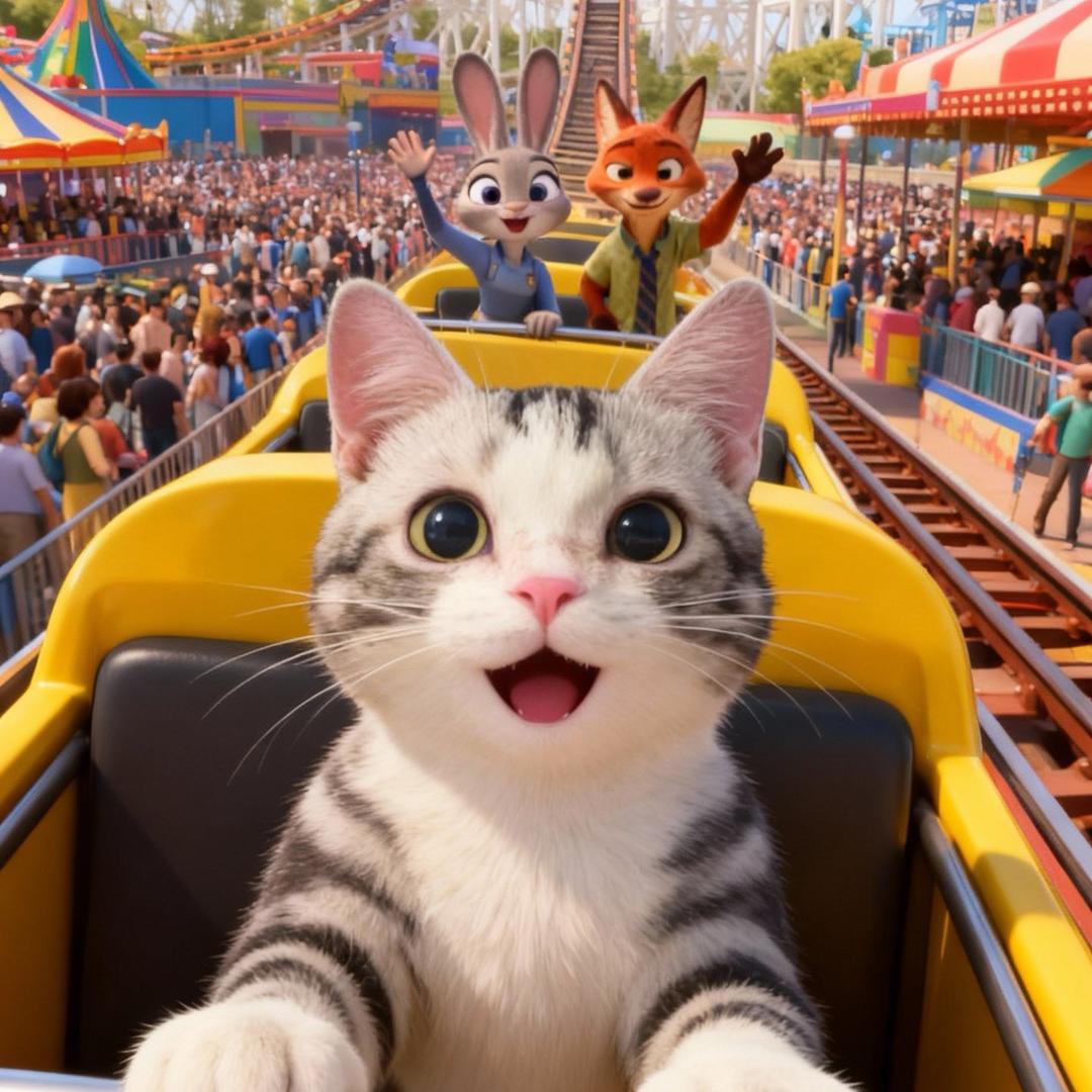 来财是只跛脚咪