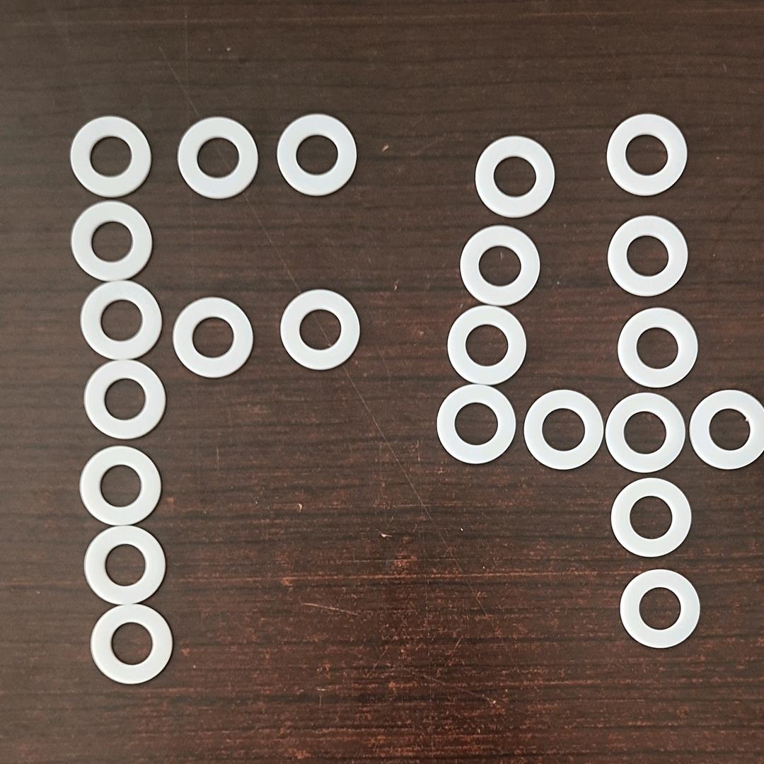 四氟垫片A球阀用四氟垫片A高压阀门四氟垫