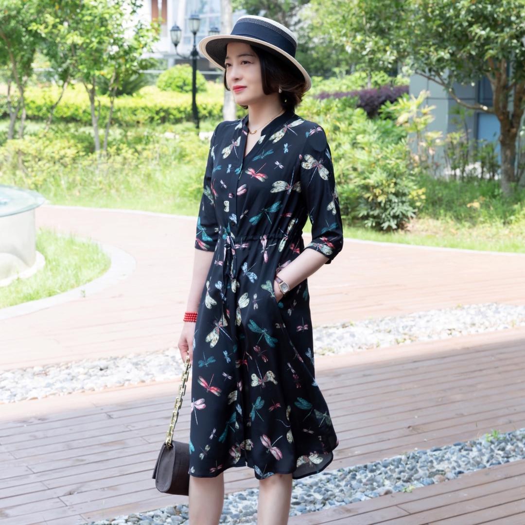 真丝沈姐轻奢高定