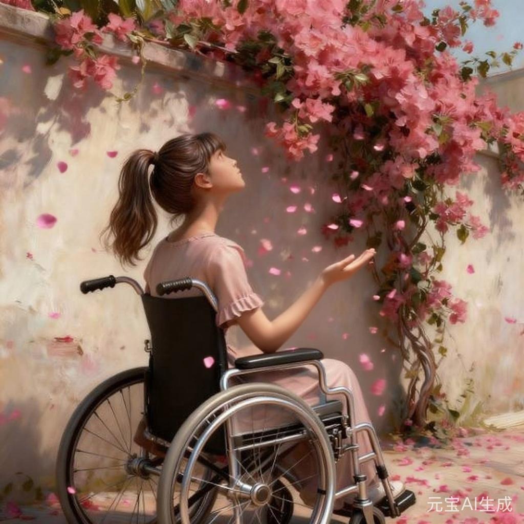 🌻苦尽“湉”来的小张（脑瘫女孩）