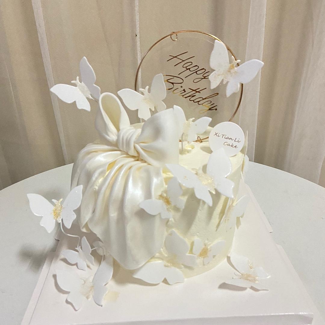 喜甜里花艺气球派对蛋糕