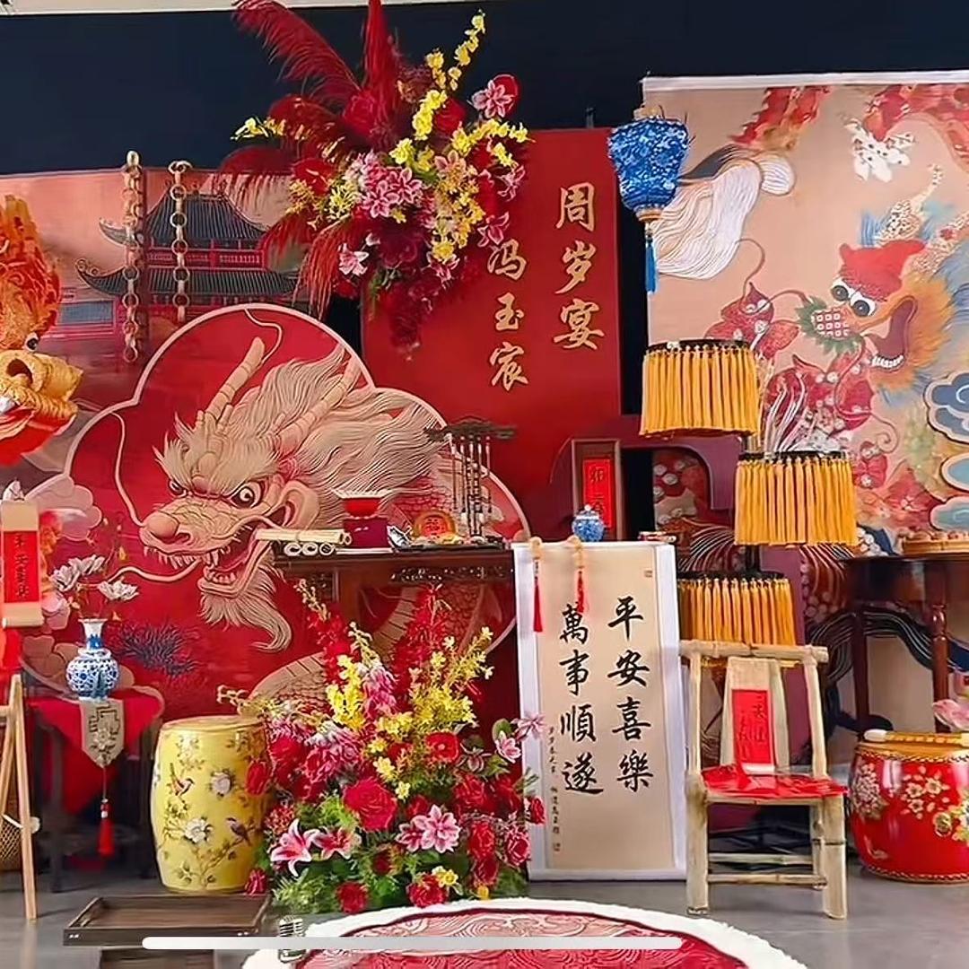 小孔家婚庆派对KT板工厂