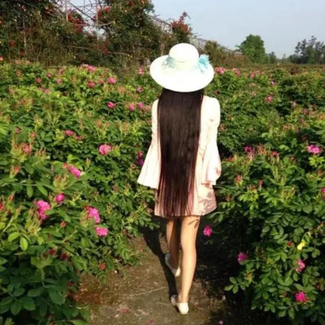 我已长发及腰