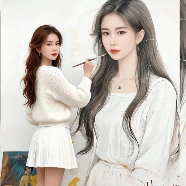 如梦。