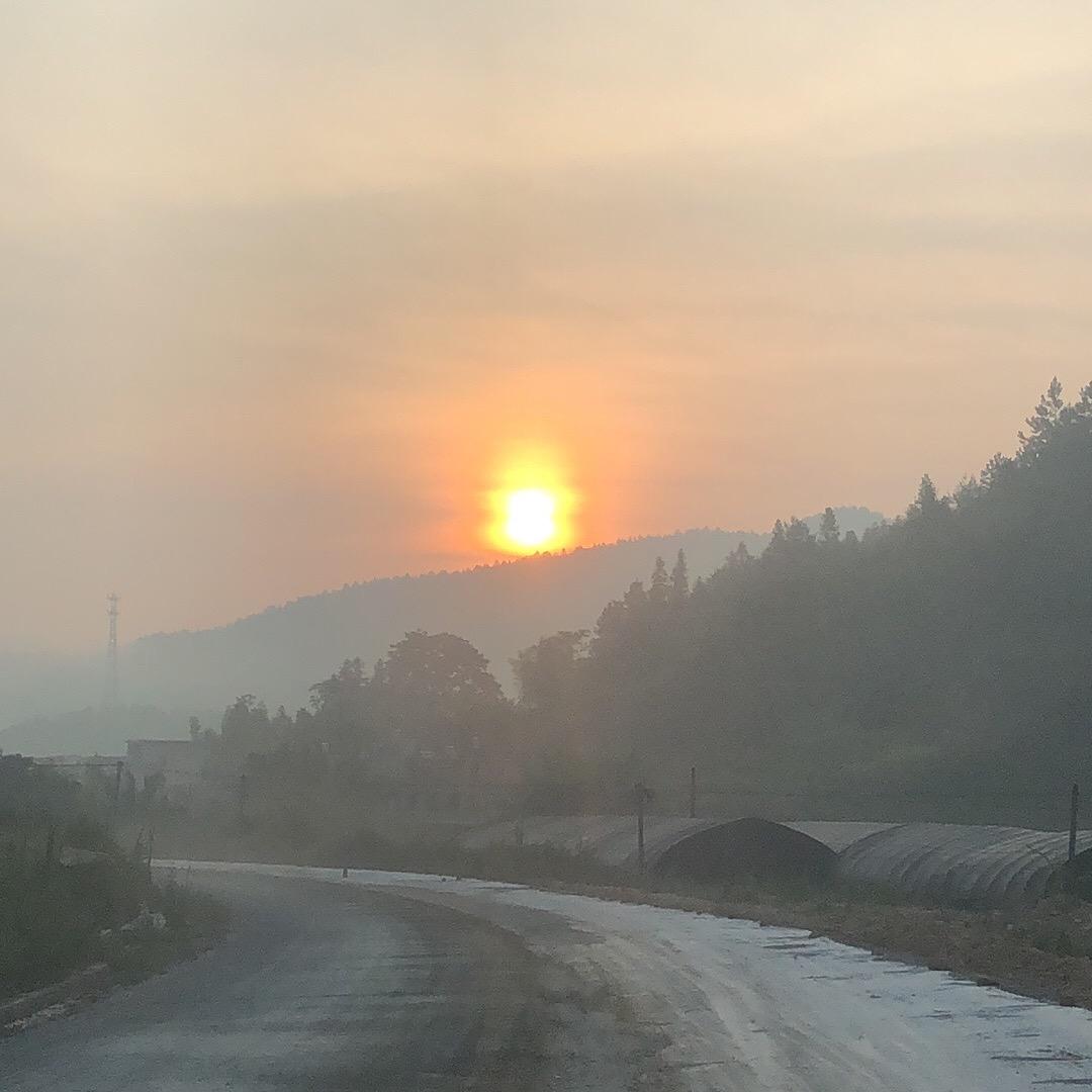 早晨的太阳