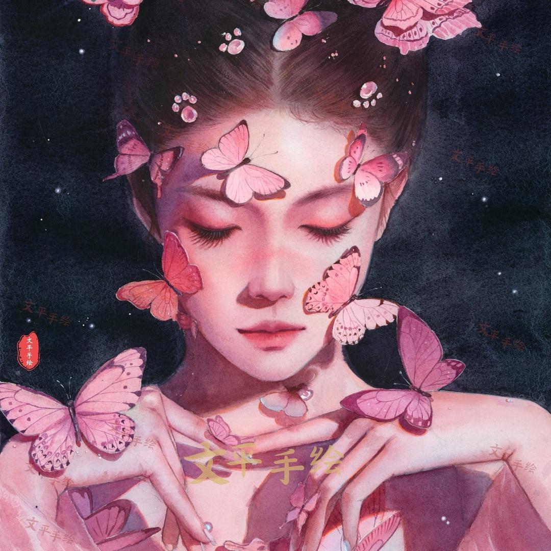 文平手绘