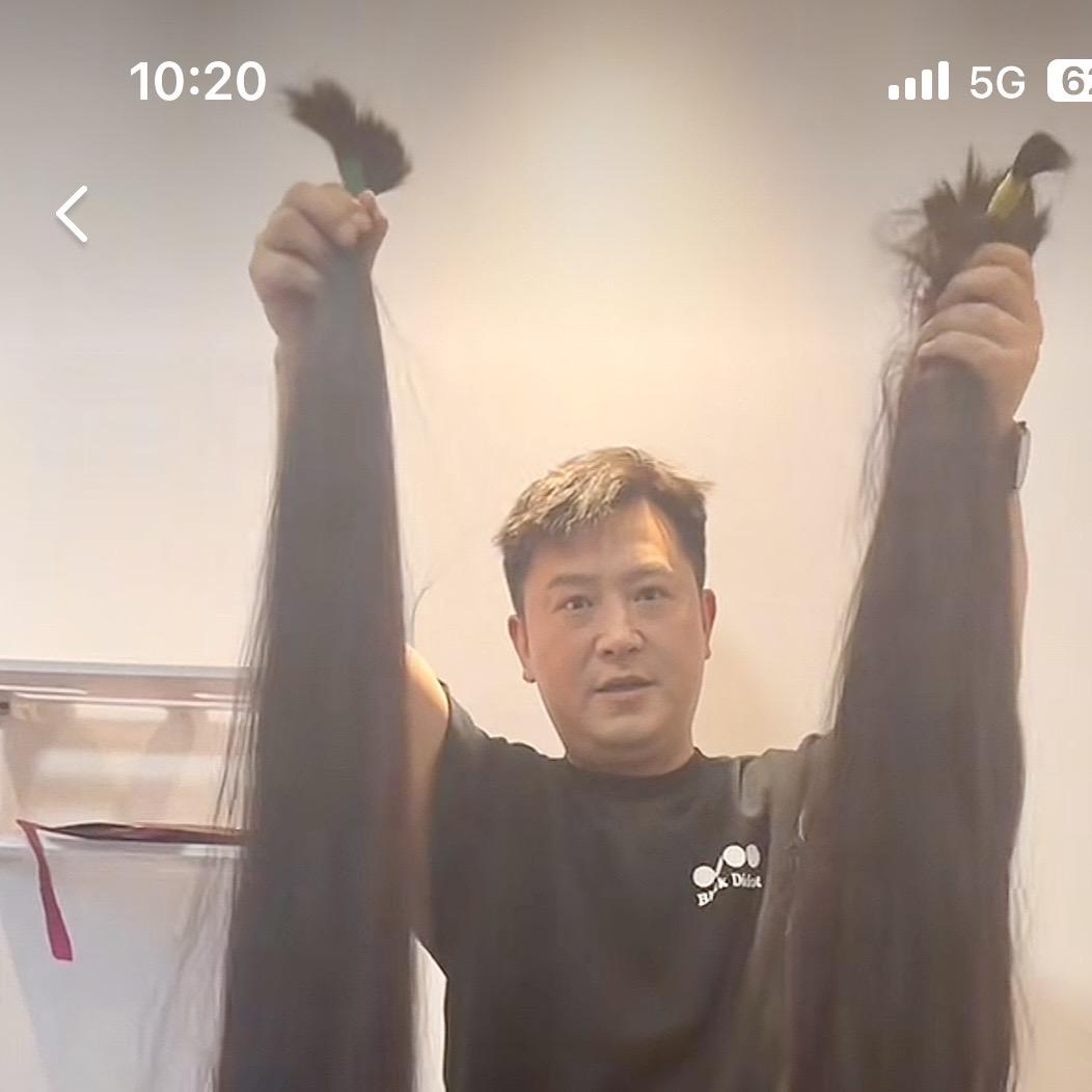 剪阁超哥收长头发