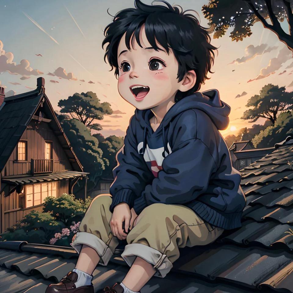 落尘。