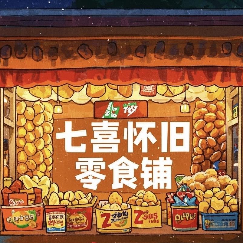 七喜怀旧零食铺