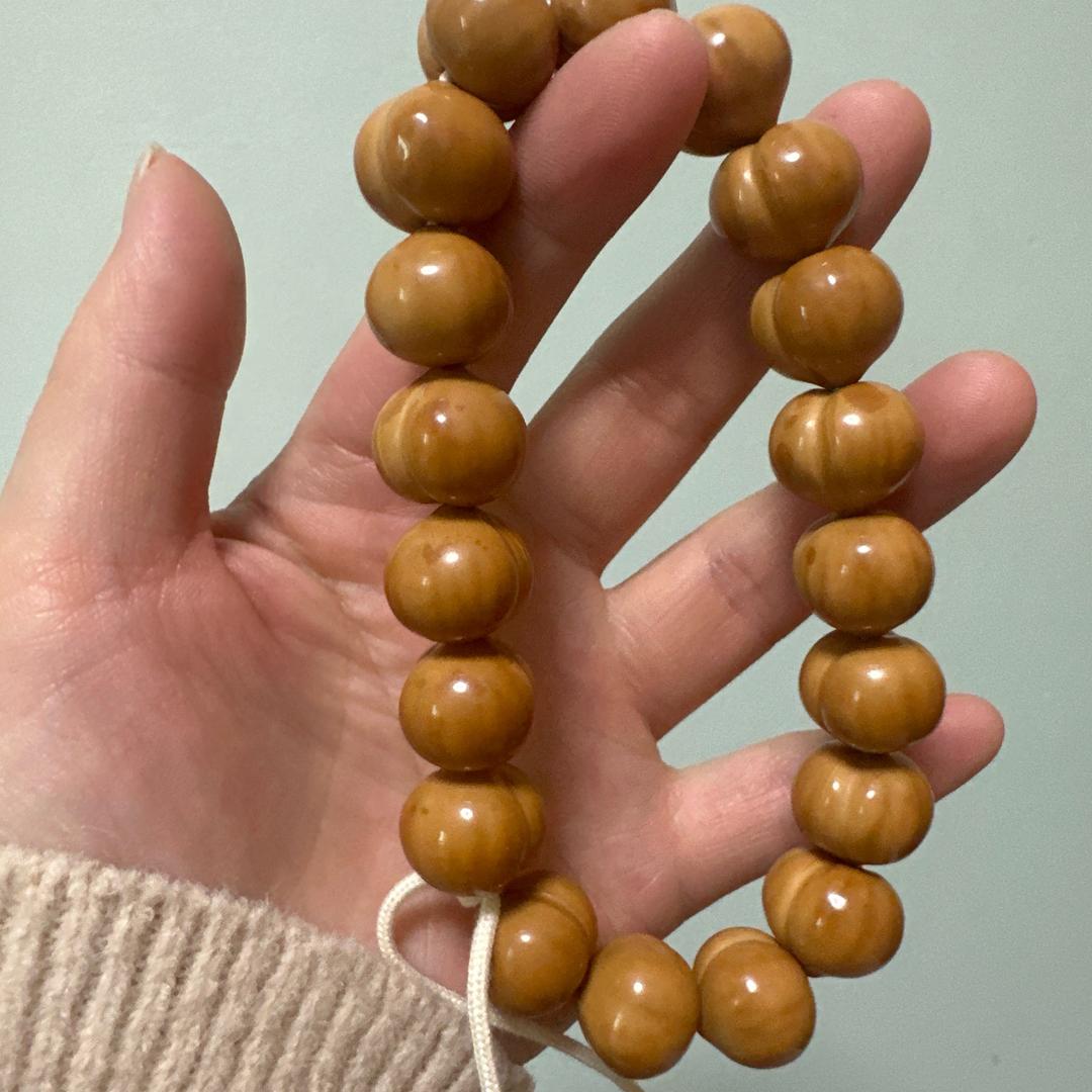 程丫丫猴头核桃文玩