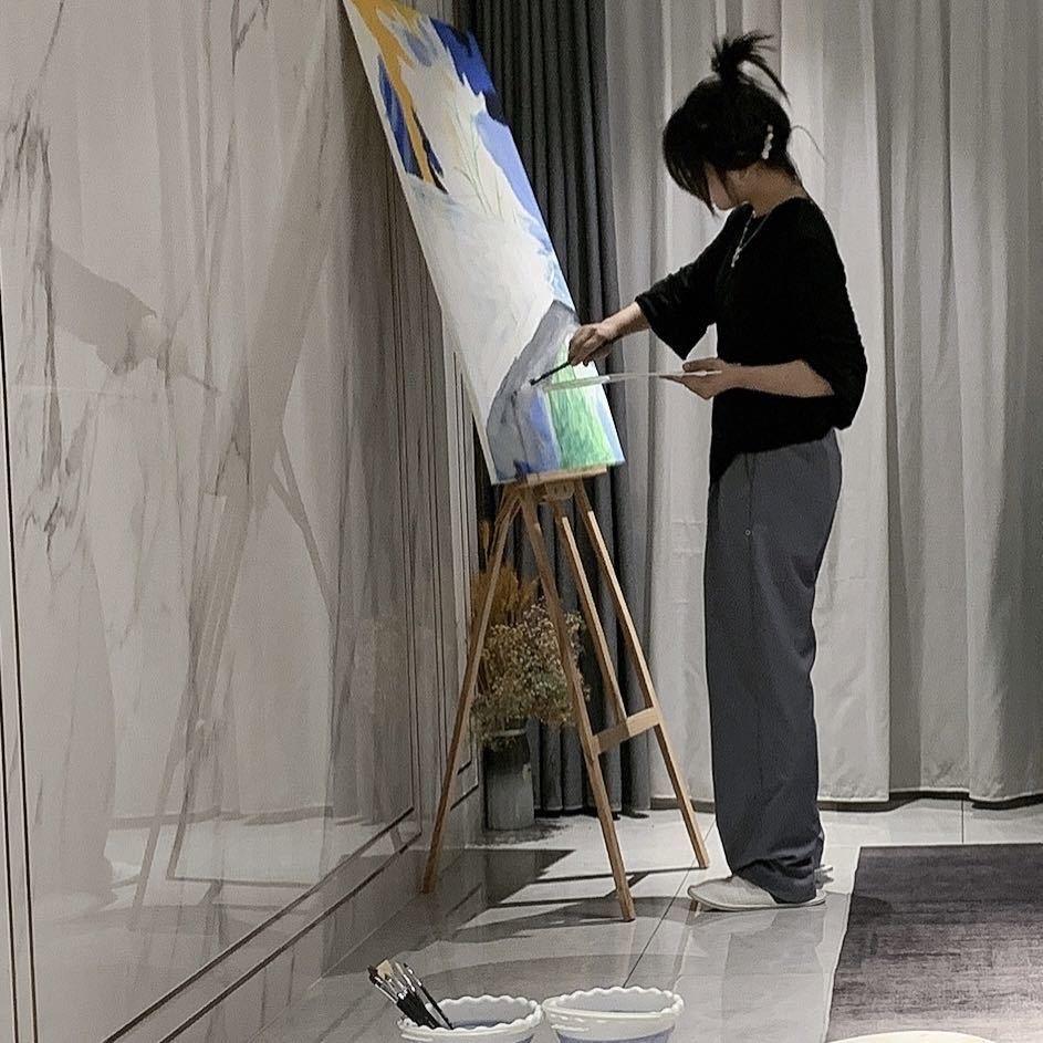 教画画的赵老师*江阴