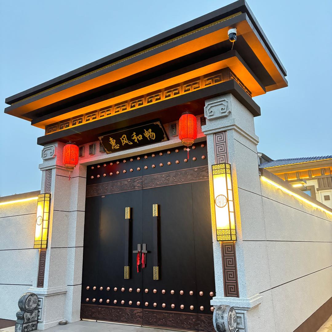 山东聊城丁氏门楼厂家燕子