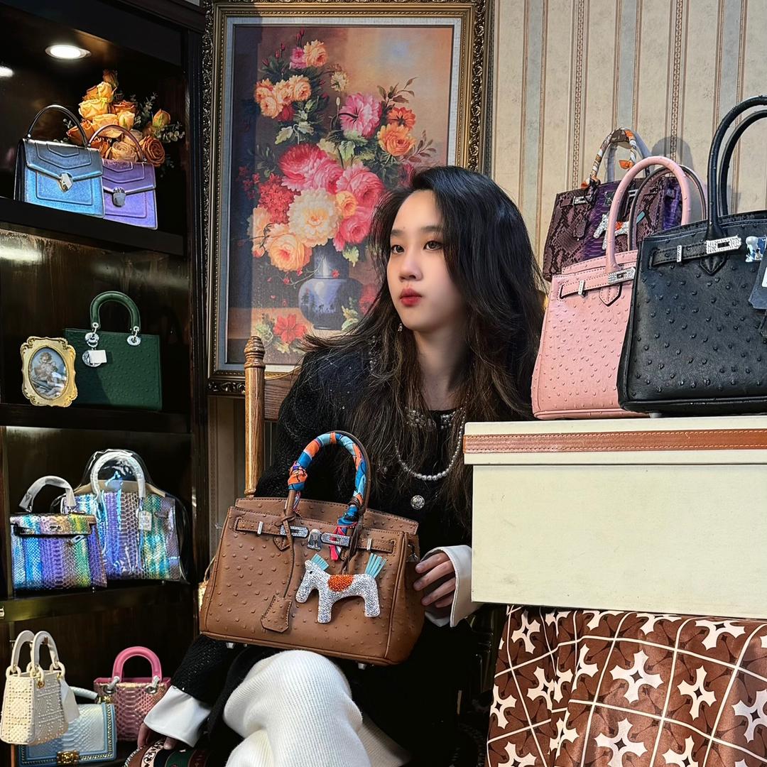 蔡兔牙贵妇高定女包
