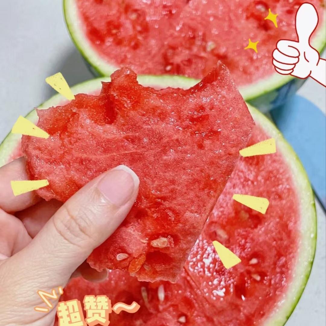 西瓜真甜