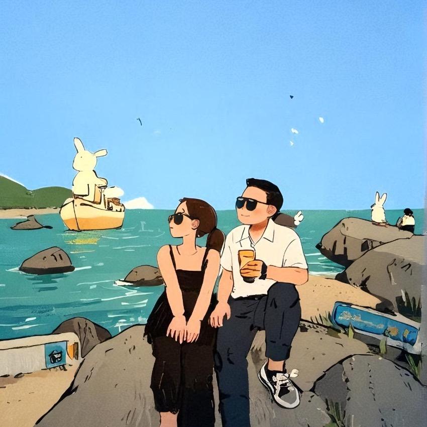 马先生和马漂亮💕