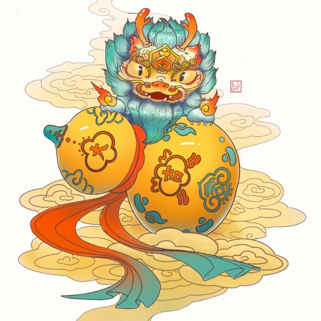 一葫百福·葫芦