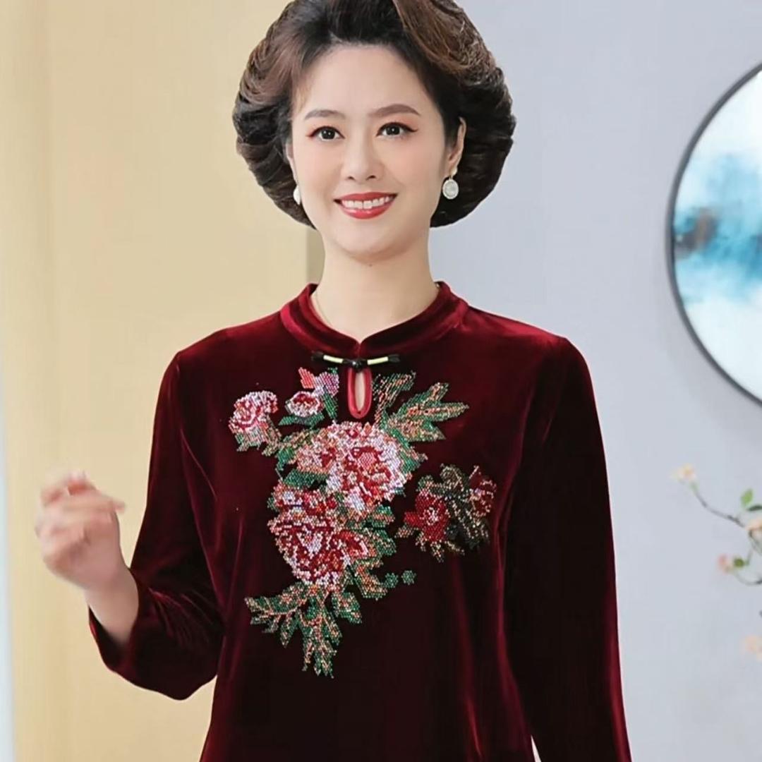 兰鸿大码妈妈装