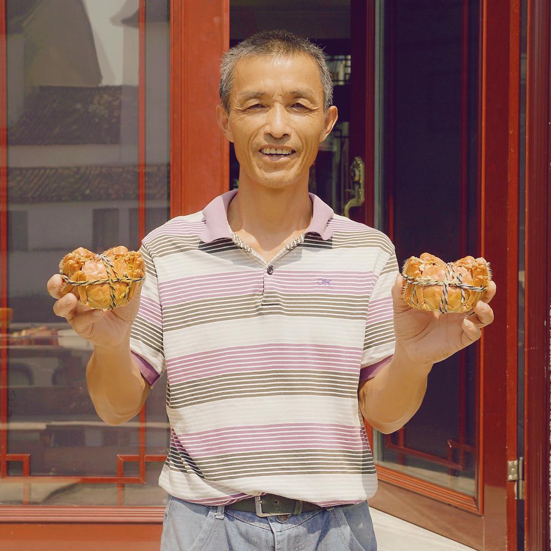老许家的蟹，莲花岛岛上客饭店