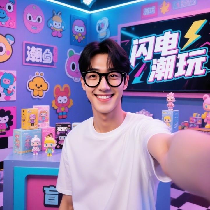 闪电元潮玩