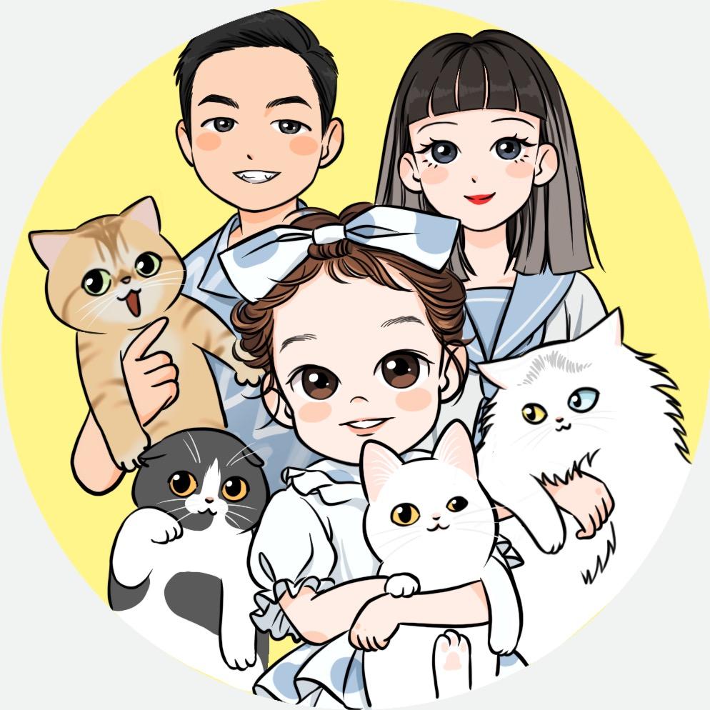 猫头仨