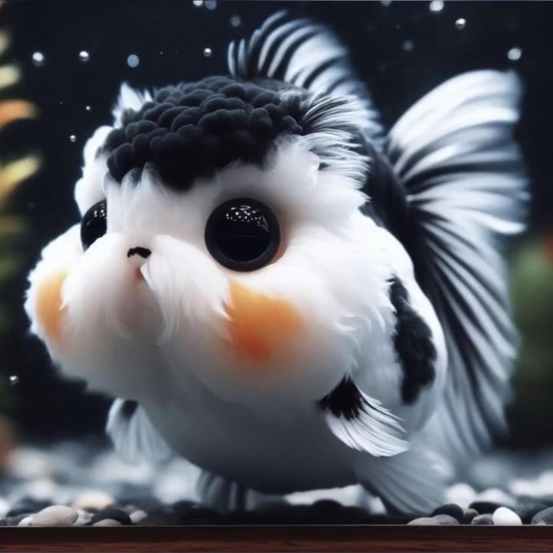 养鱼小妹原泰金鱼