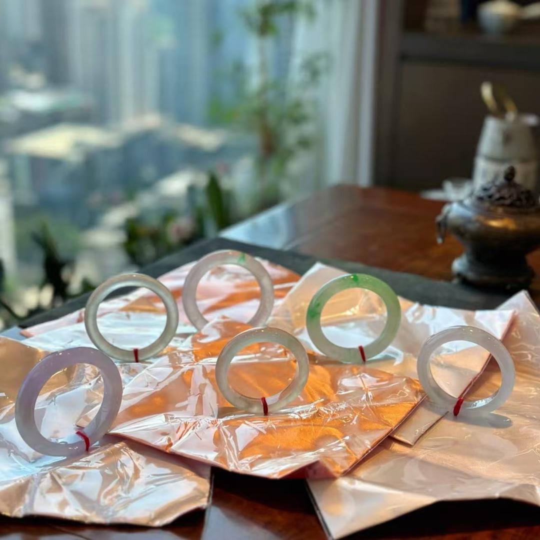 缅甸翠绿手镯工厂店