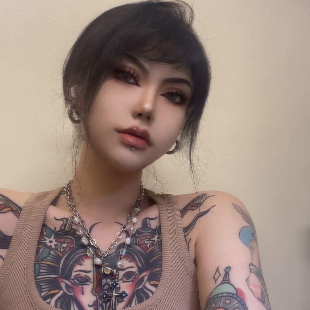 哈尔滨帆刺青-叶子🍃