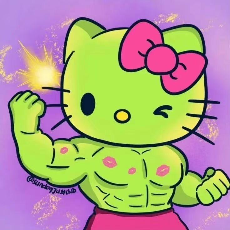 绿毛Hello Kitty