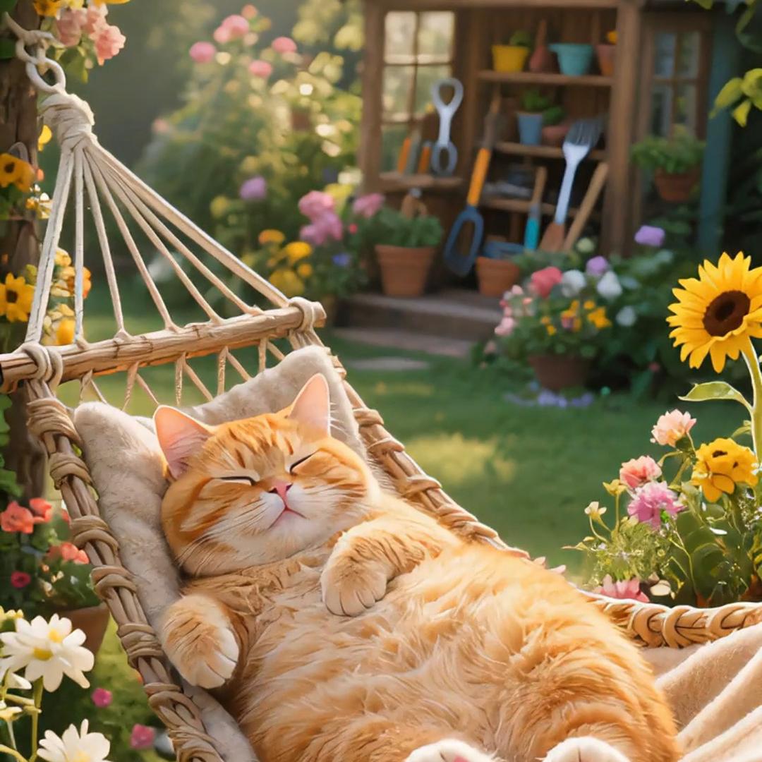橘猫与葵