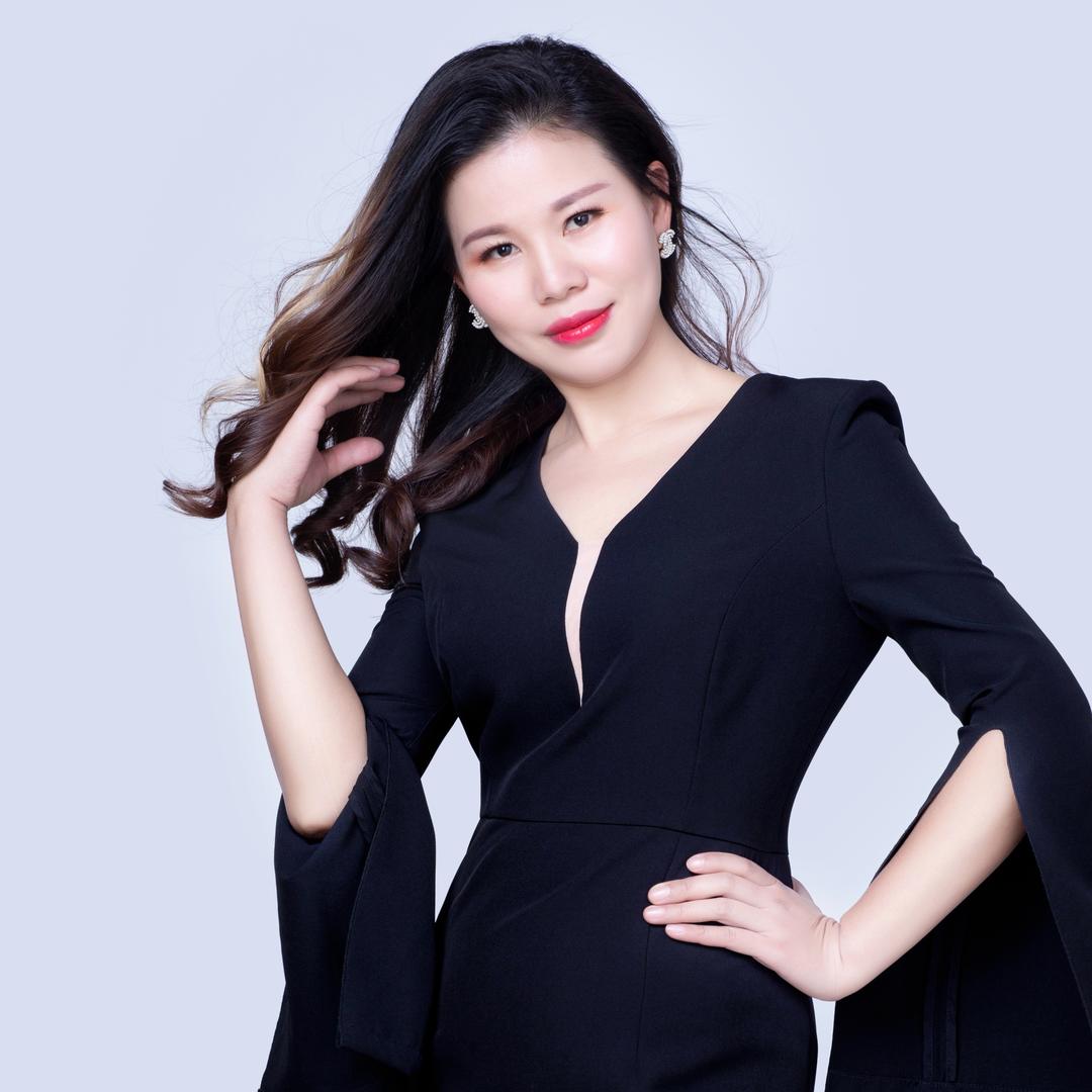 教画眉毛的燕子