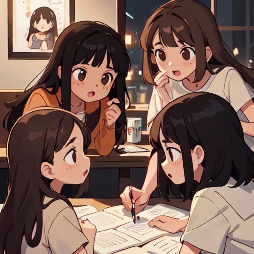 四口之家的日常
