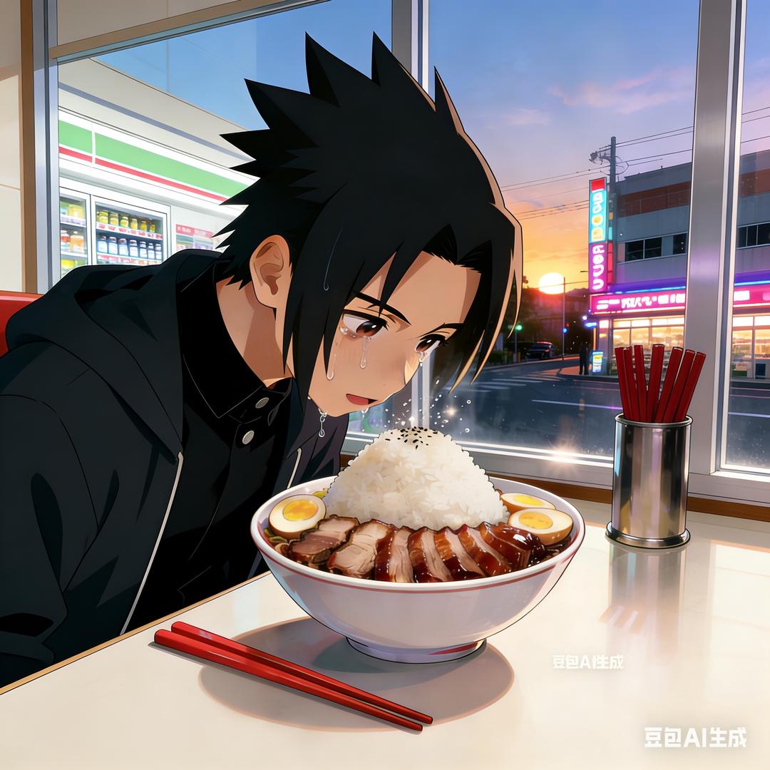 泪水打湿猪脚饭