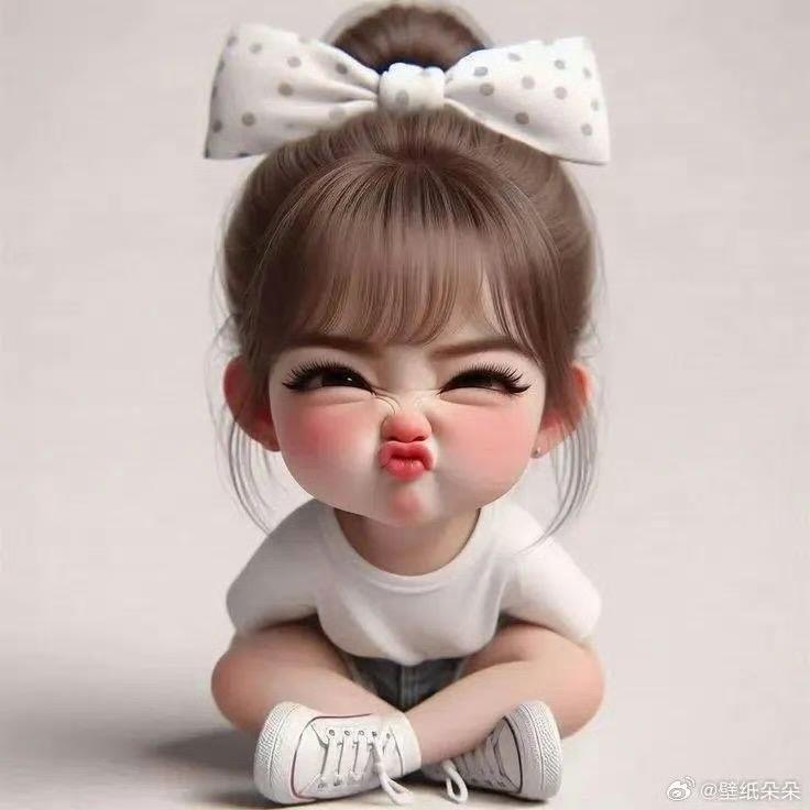 丫头扒叭叭👀～