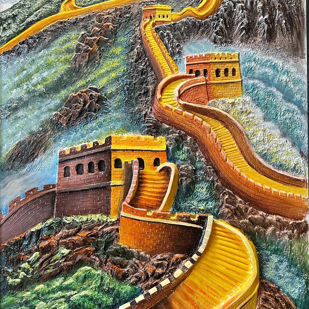廊坊浮雕壁画李兵