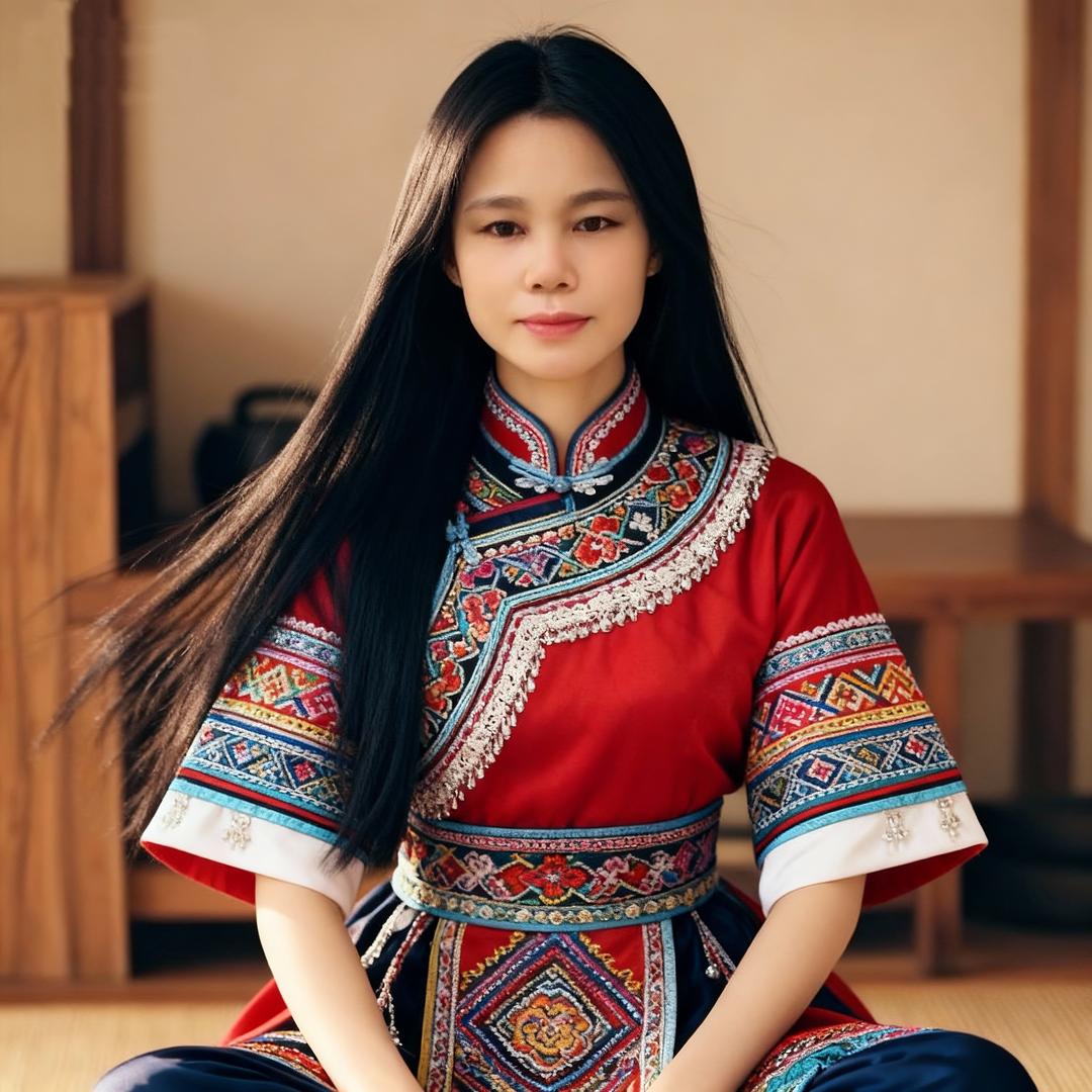 刘三姐苗染植物养发