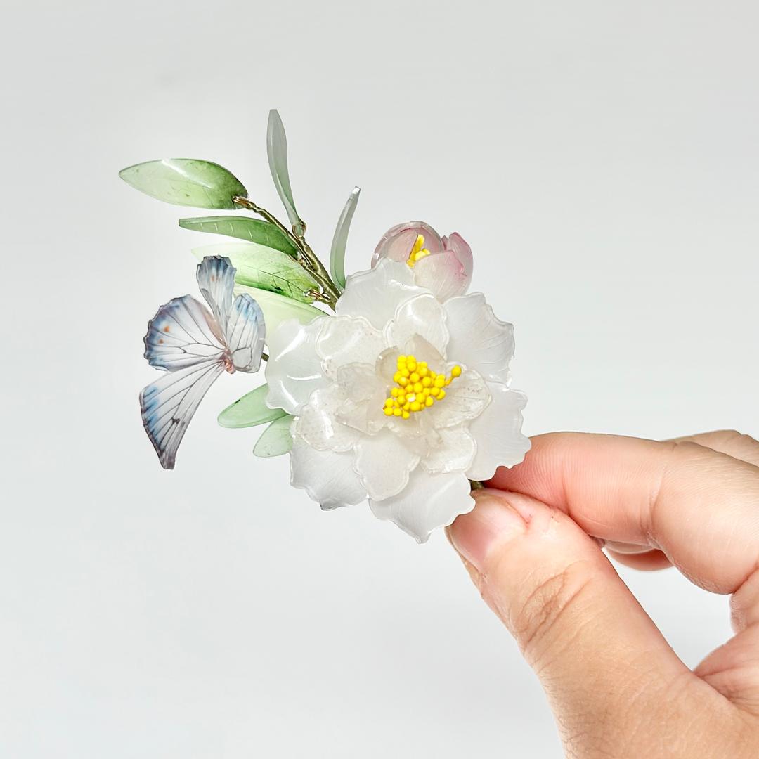 为了一朵花的盛开