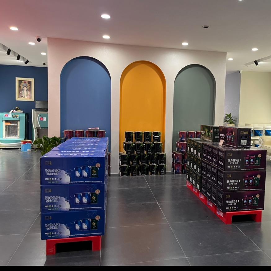 卖立邦漆的小姐姐