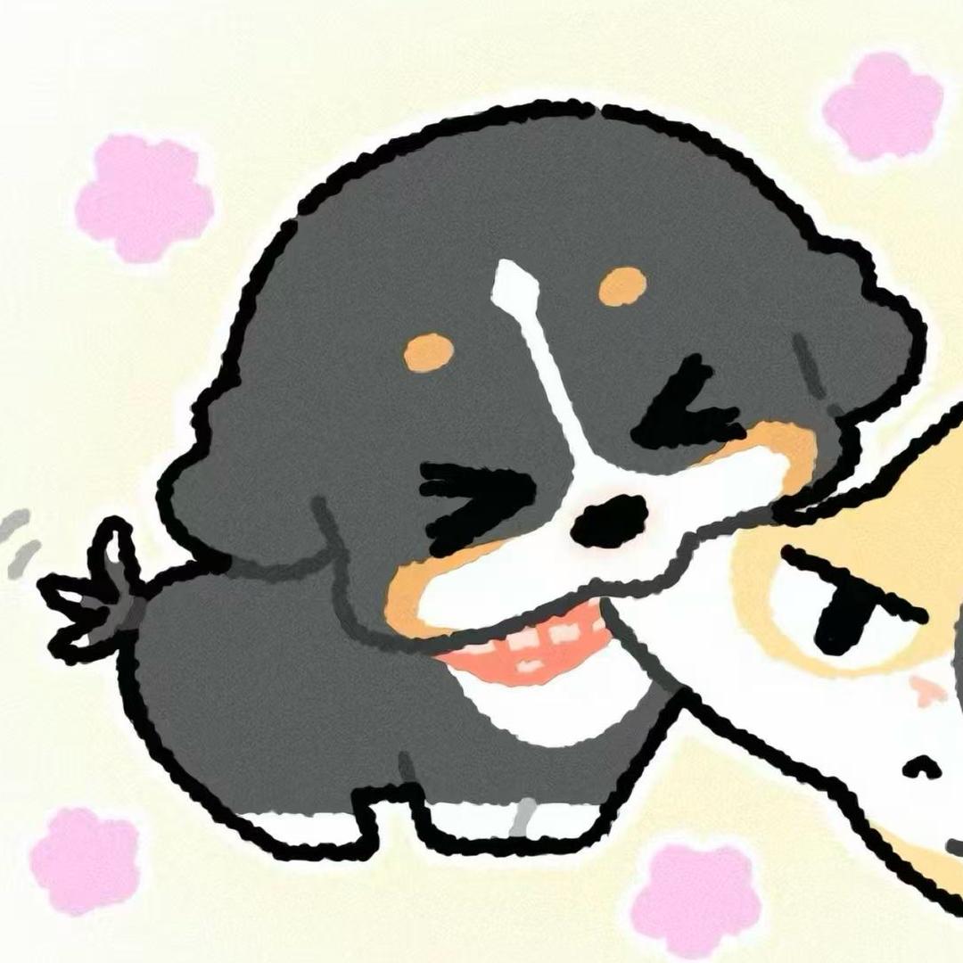 一只笨小狗