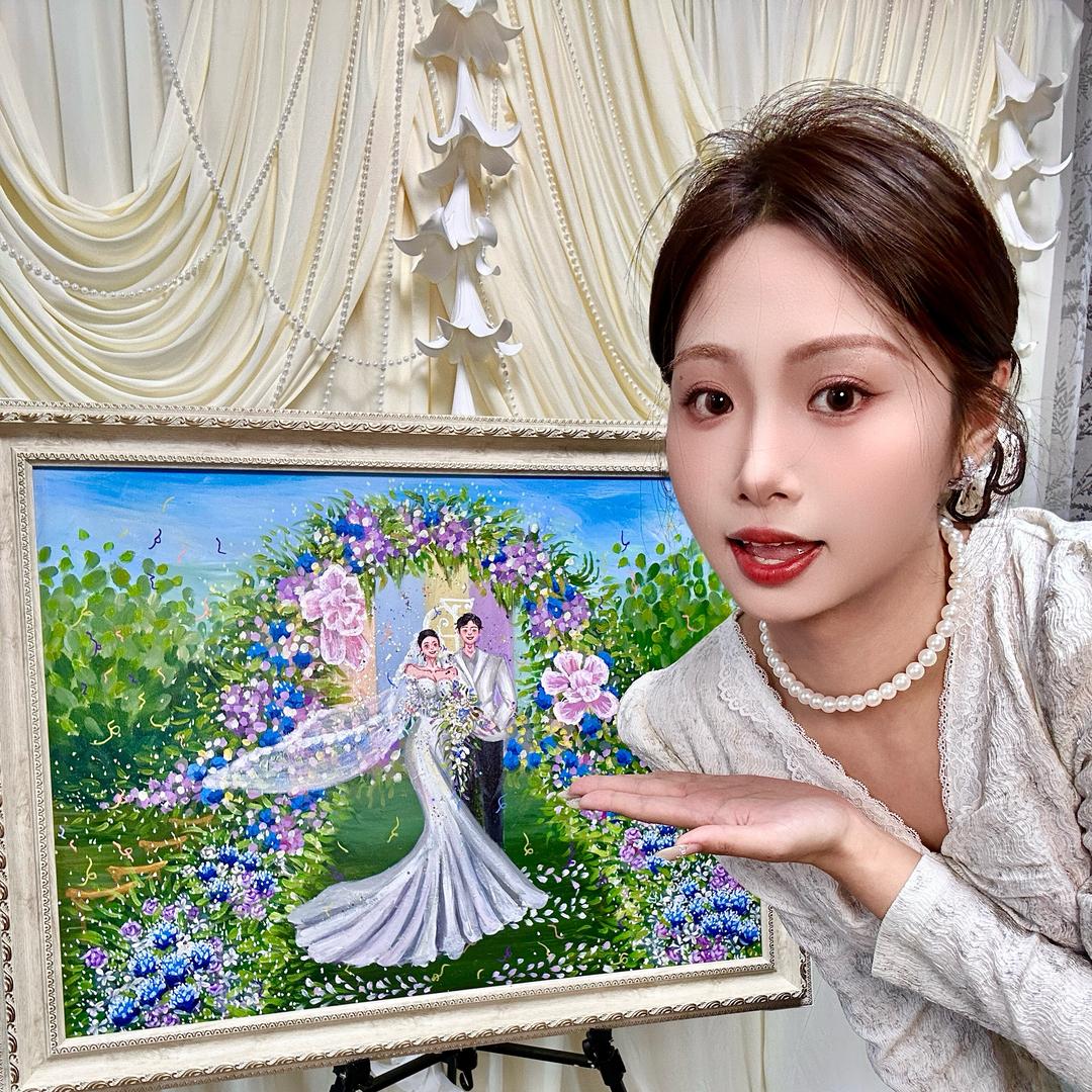 喜喜｜婚礼绘画