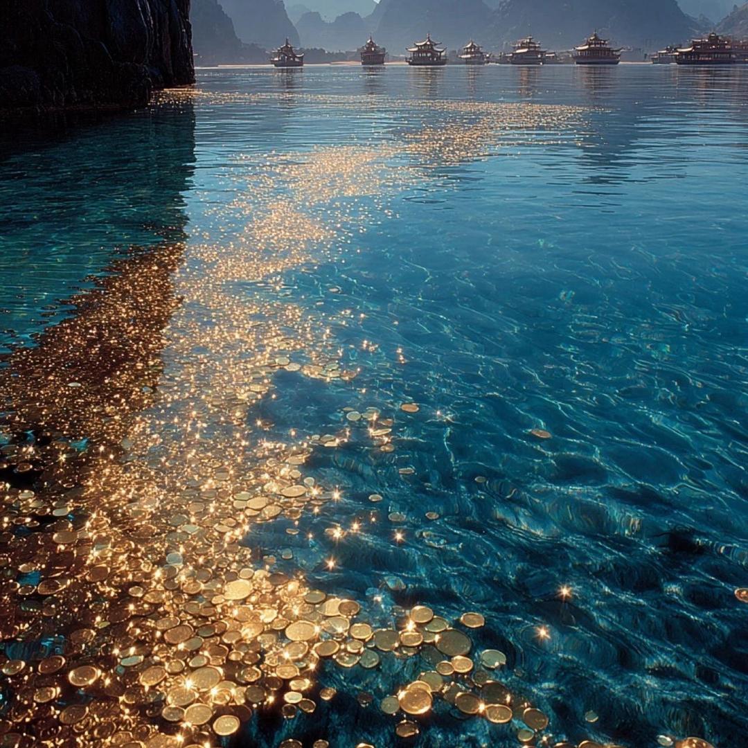 水流花开