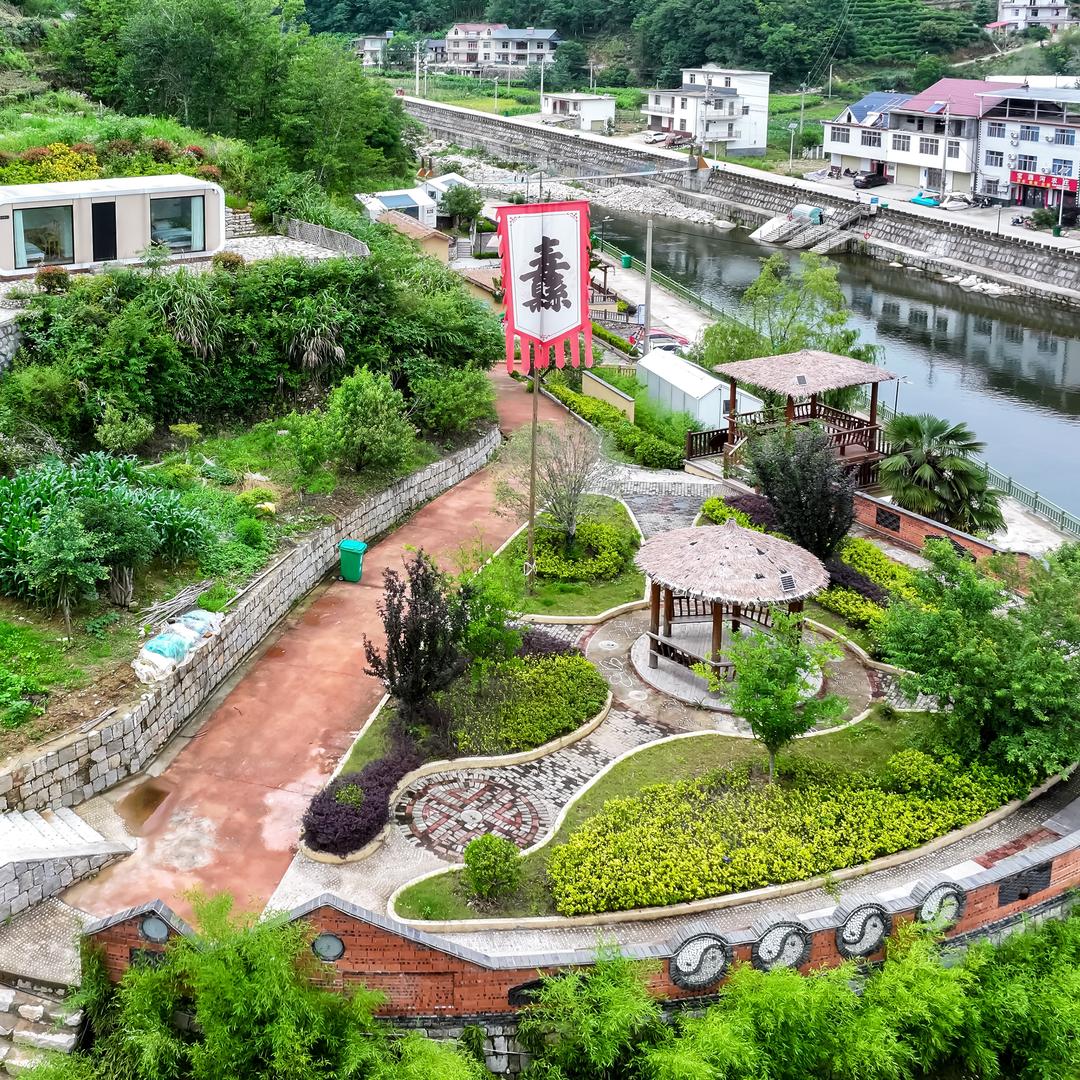 岳西宝纛河畔民宿