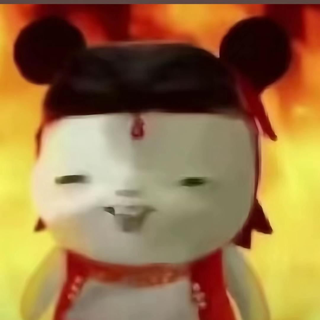 骑邪恶老太太脖子过马路