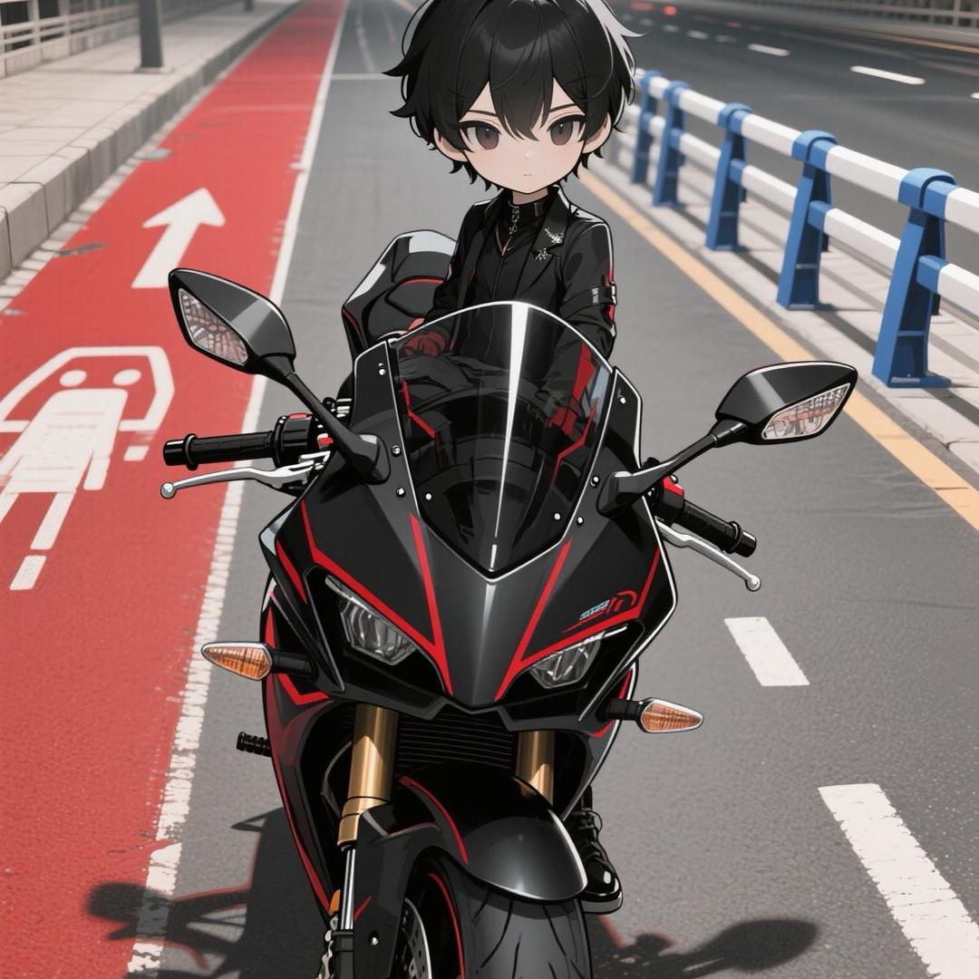 骑机车的葫芦娃