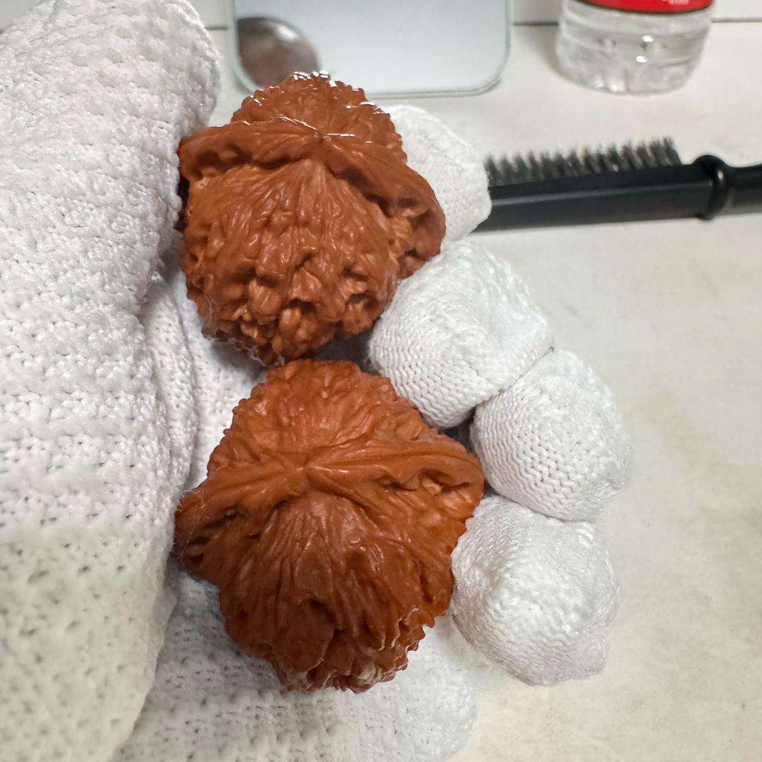 记录玩核桃变色过程