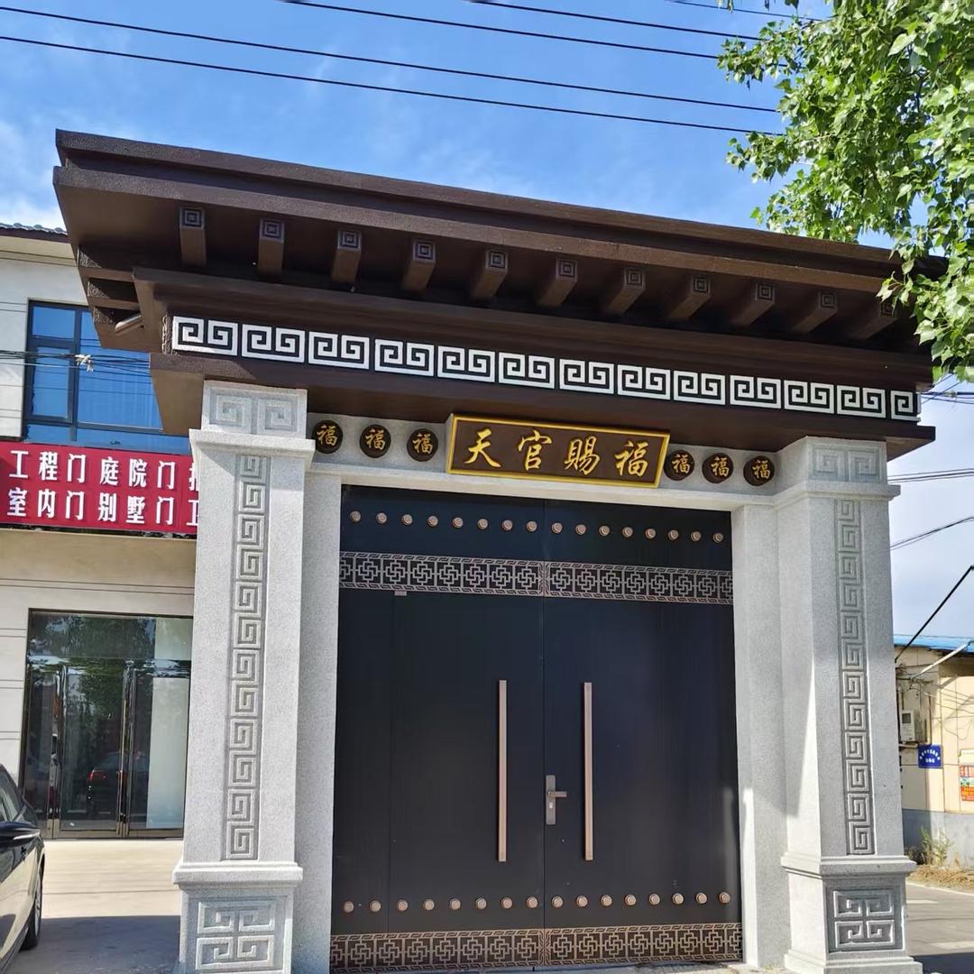 滑县鸿韵新中式门楼