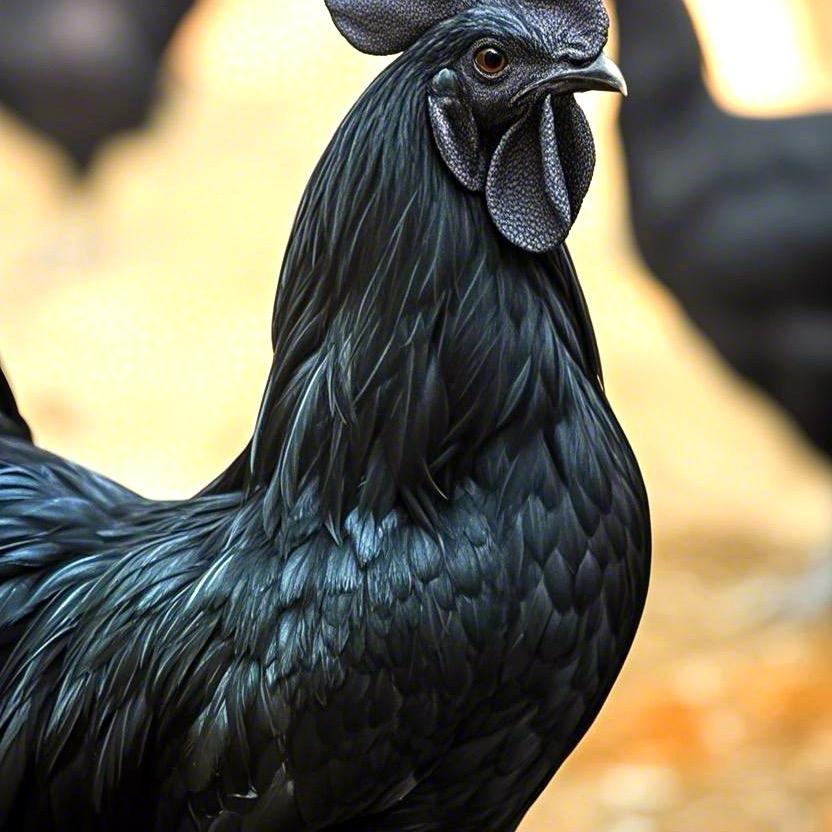 五黑鸡养殖基地🐔